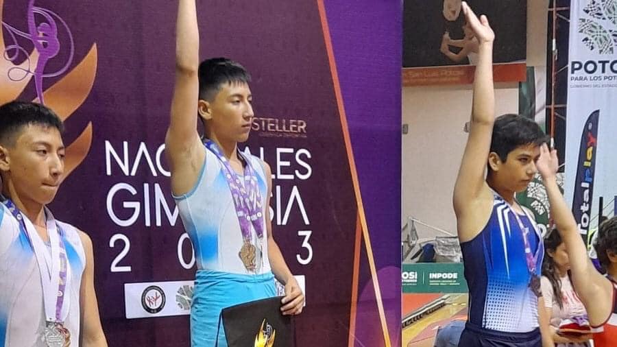 Logra Puebla cosecha dorada en gimnasia de trampolín
