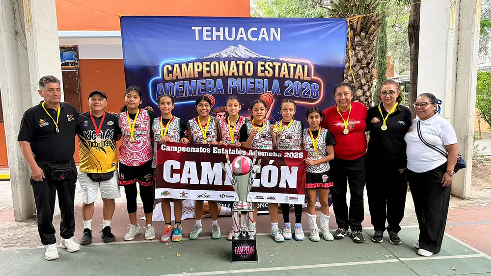 Tehuacán levanta la mano por el basquetbol poblano