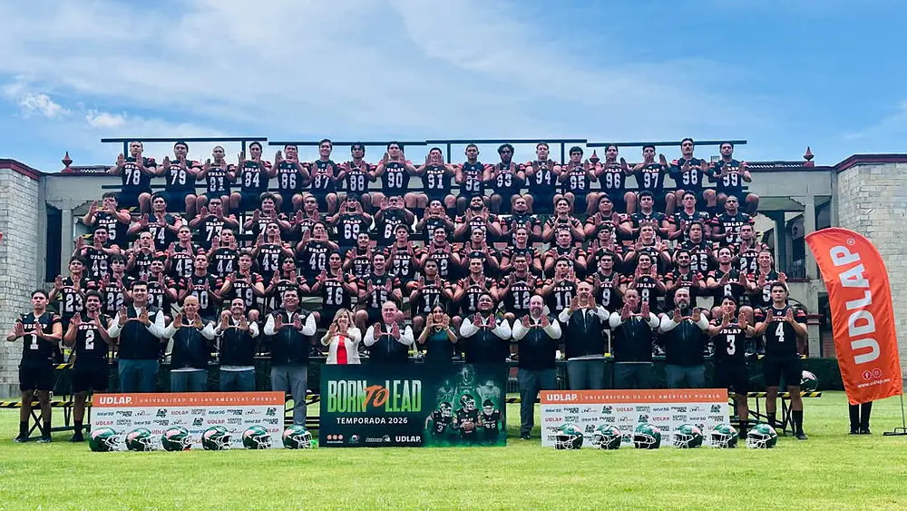 Aztecas UDLAP: calendario y horarios Liga Mayor ONEFA 2026