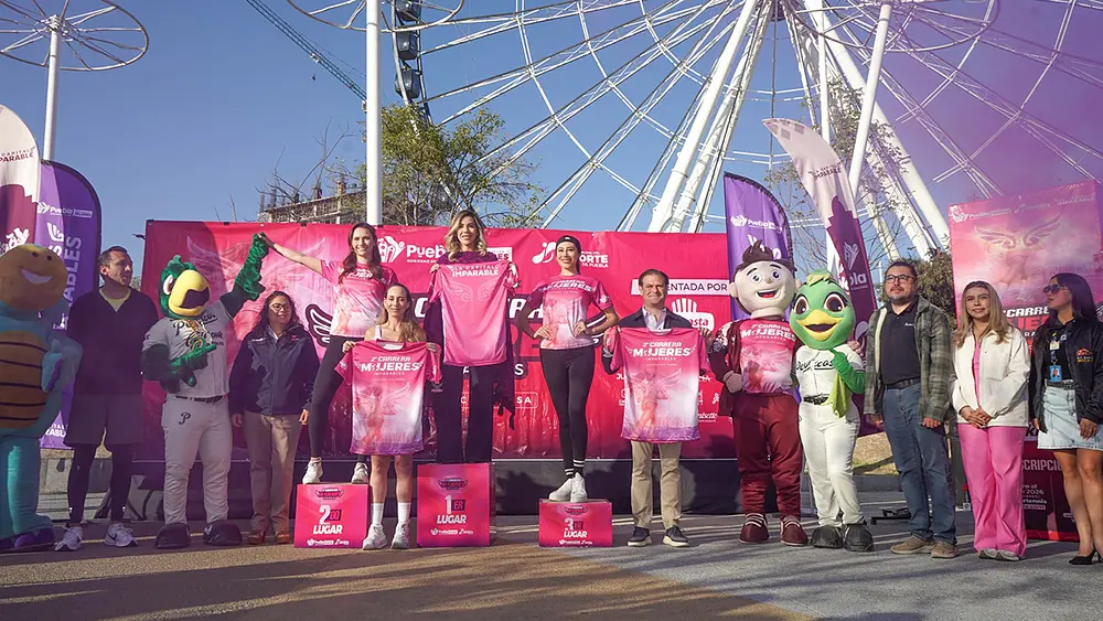 IMDP devela medalla y playera de Carrera Mujeres Imparables 2026