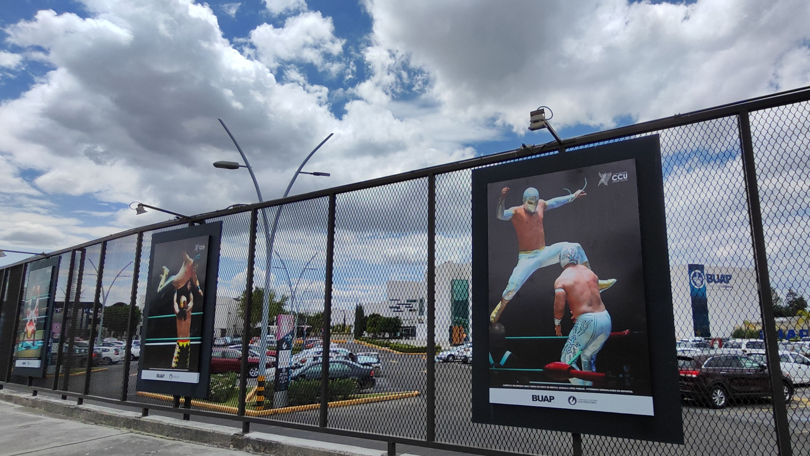 Plasman adrenalina de la lucha libre en exposición fotográfica