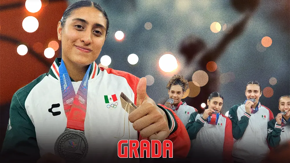 Fernanda Romero gana plata con México en Santo Domingo 2026