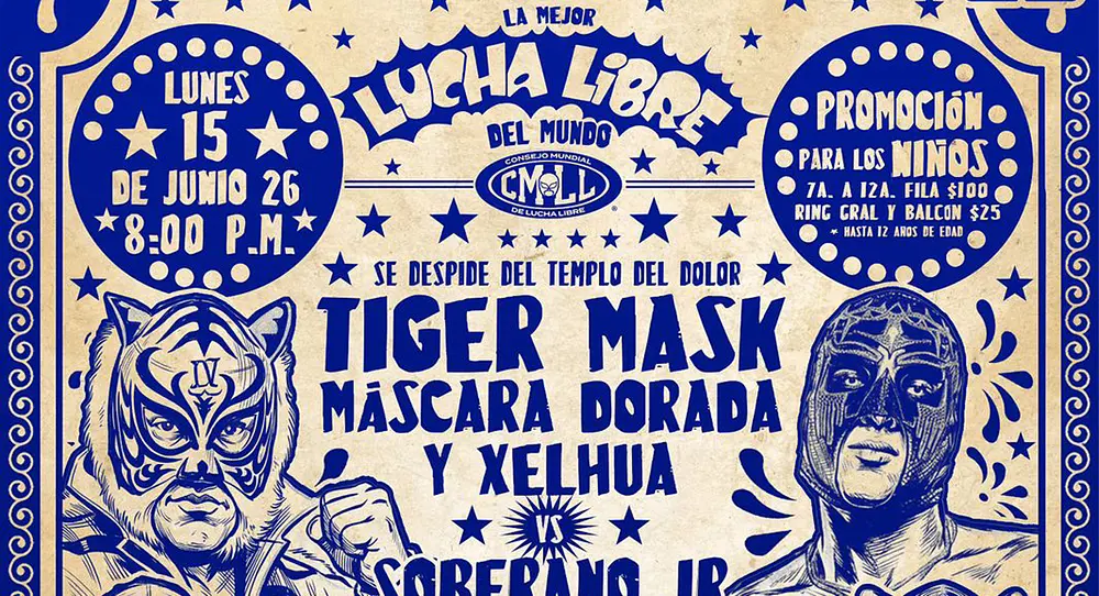 Tiger Mask dice adiós en la Arena Puebla: cartelera HOY 15 Junio