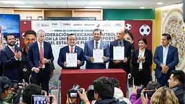 UDEP firma convenio de colaboración con Federación Mexicana de Fútbol