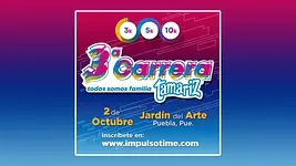Participa en la 3a. Carrera Tamariz de Puebla