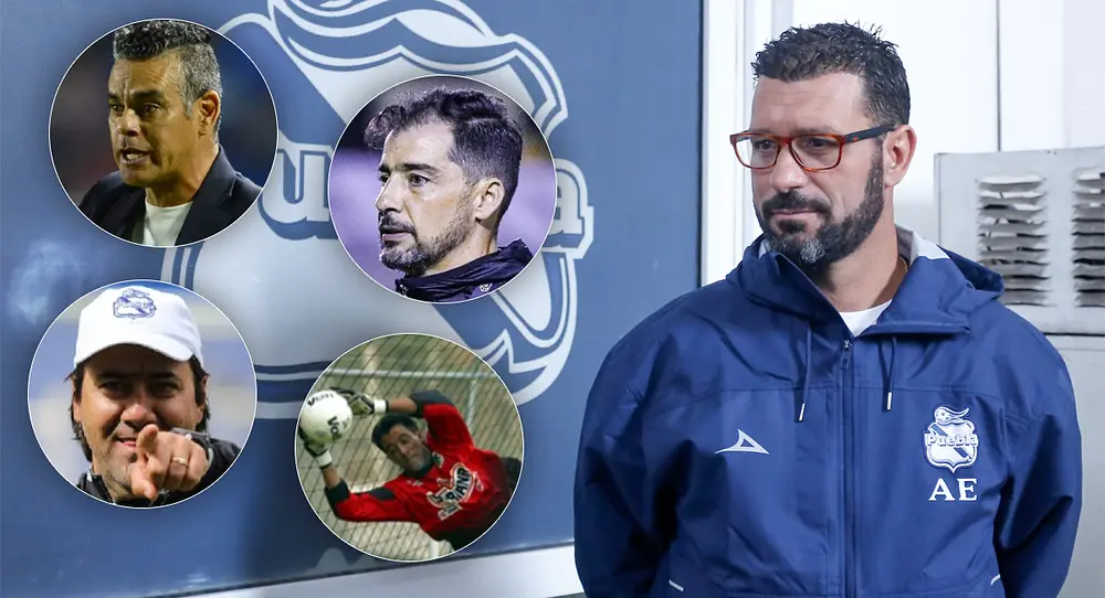 Ellos integrarán el cuerpo técnico de Espigares en el Club Puebla