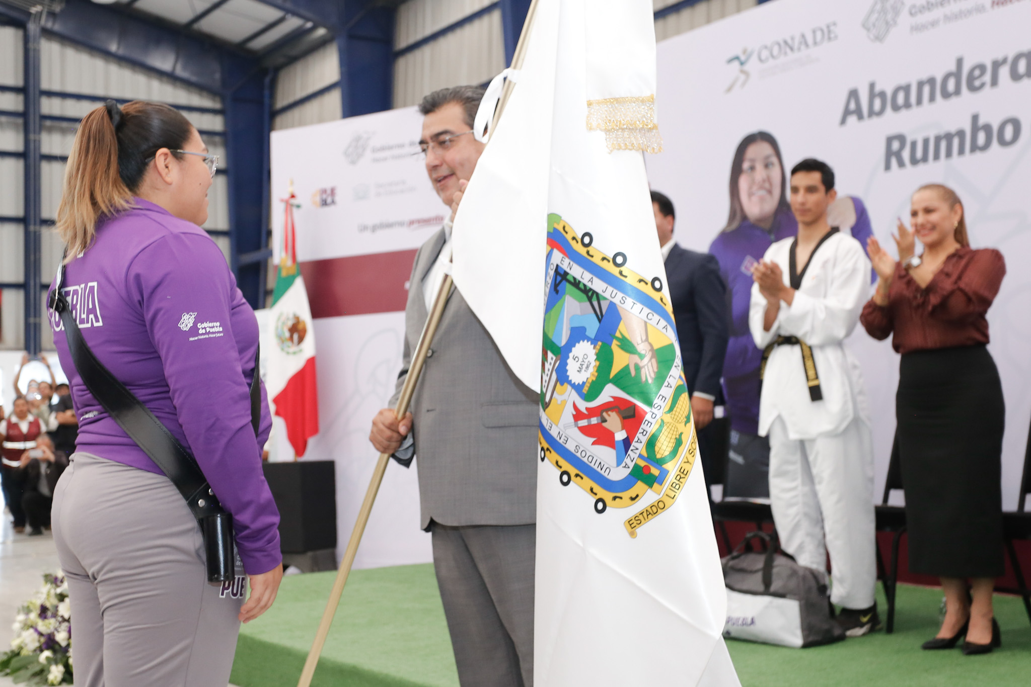 Wendy Reyes, con el compromiso de liderar a Puebla en Juegos CONADE
