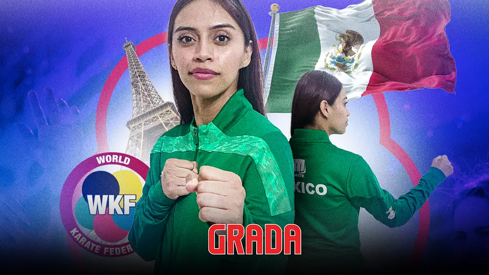 En Francia, Yuriko Cortés peleará boleto al Mundial de Karate Egipto 2025