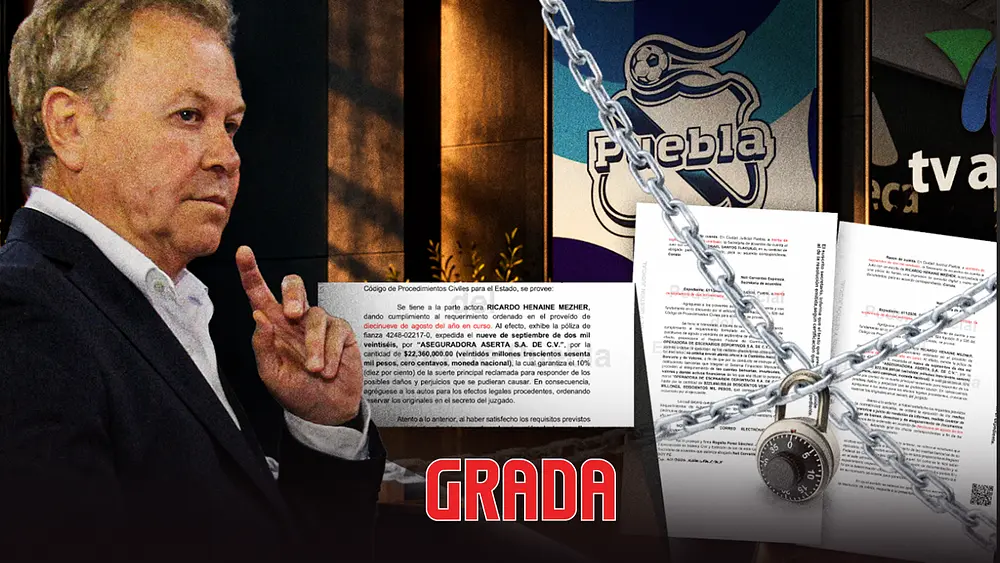 Juez ordena congelar cuentas del Club Puebla hasta por 223 millones