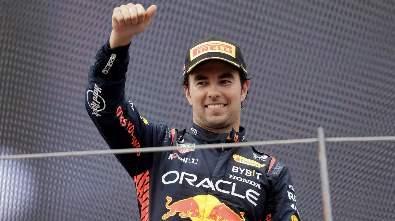 "Checo" Pérez remonta y consigue tercer lugar en GP de Austria