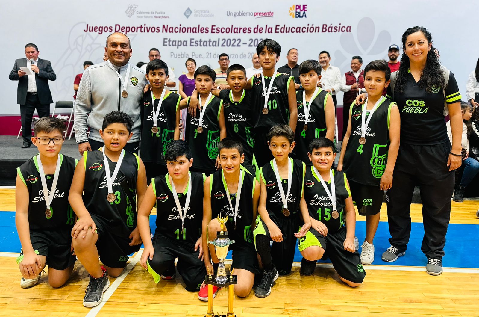 Oviedo Schönthal destaca en Juegos Nacionales Escolares