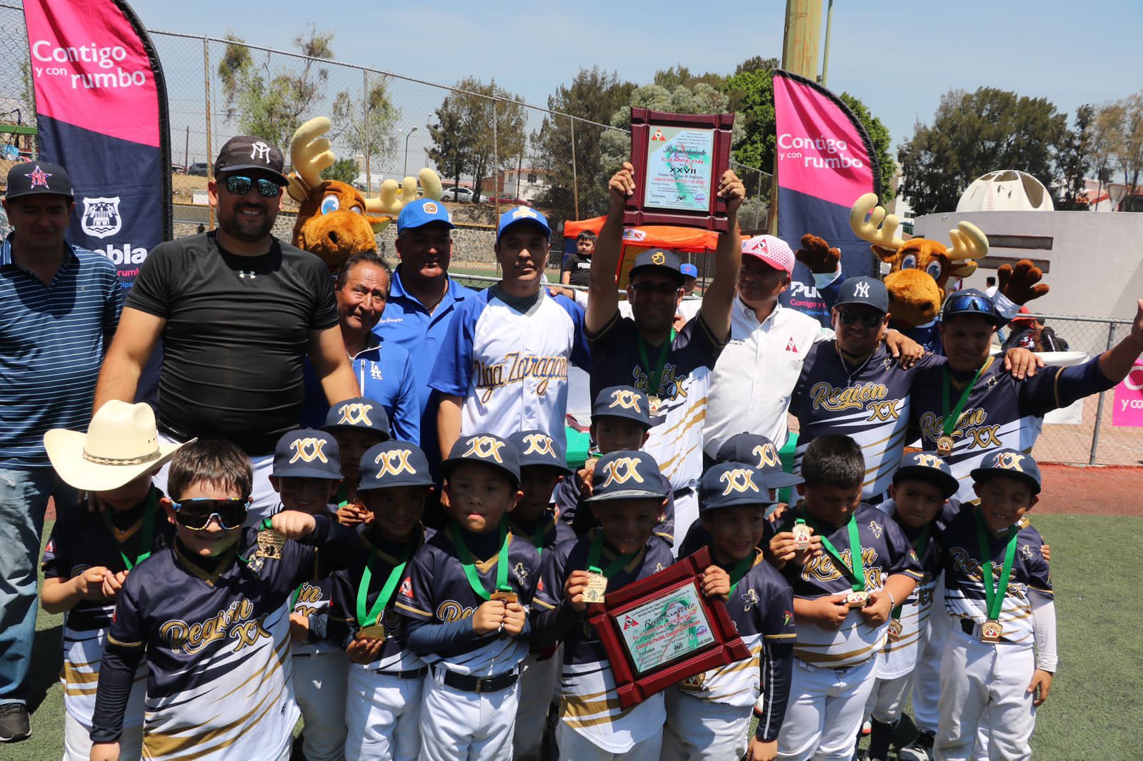 Concluye exitosamente el Nacional de béisbol infantil en la Angelópolis