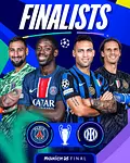 Listas finales de Champions, Europa y Conference League
