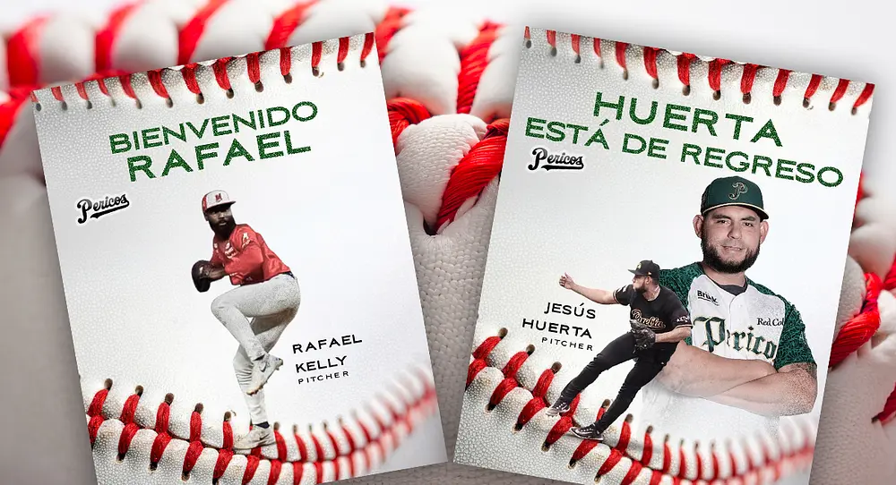 Pericos robustece bullpen con Rafael Kelly y el regreso de Huerta