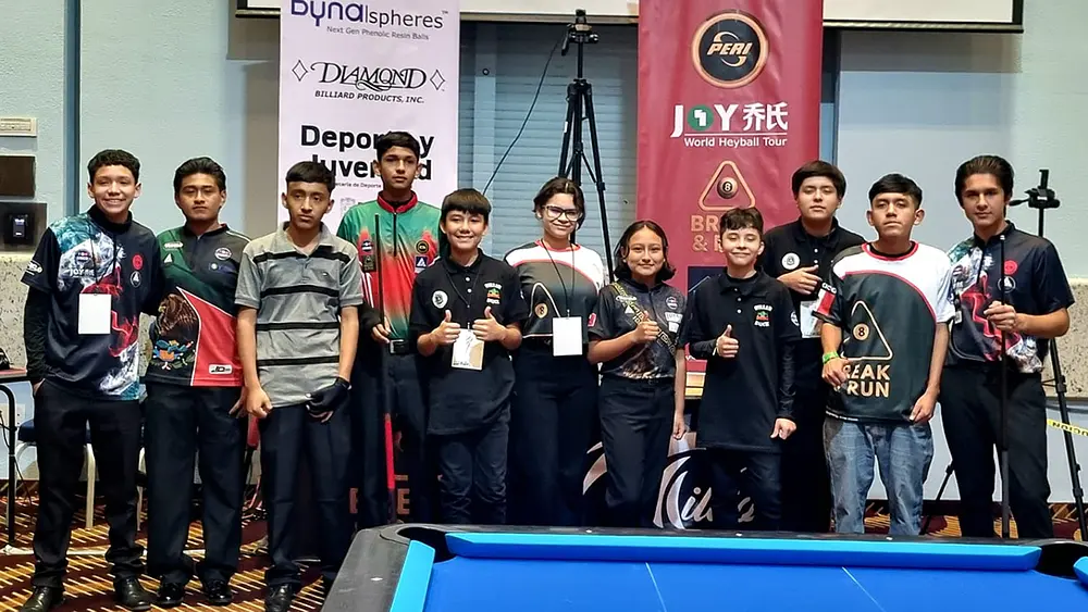 Miguel Aranda se subió al podio mundial de Pool Bola 9