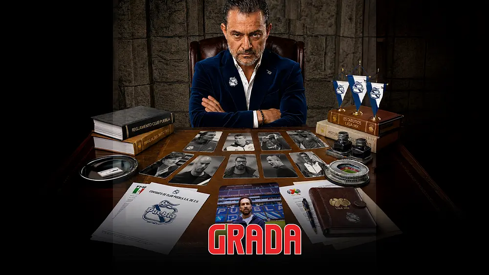 Gerardo Espinoza: décimo técnico del Club Puebla en tres años