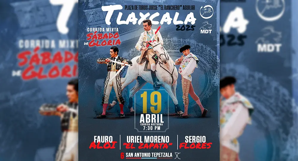 Corrida de Sábado de Gloria en Tlaxcala: comprar boletos, cartel y ganadería