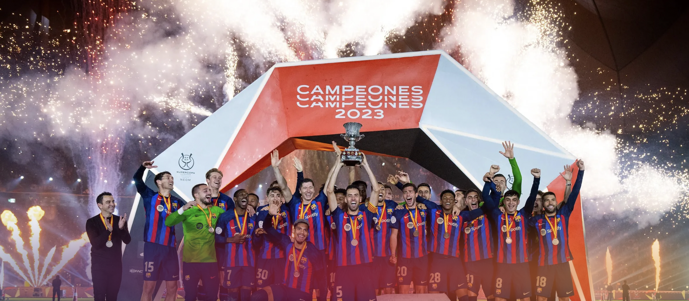 Barcelona le pega goleada al Madrid y gana la Supercopa de España