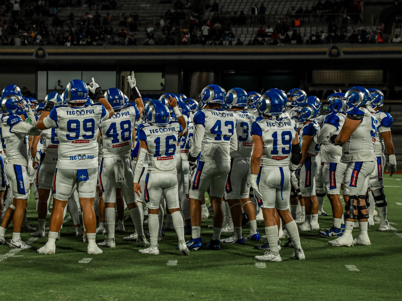 Borregos Puebla siguen con paso invicto en ONEFA