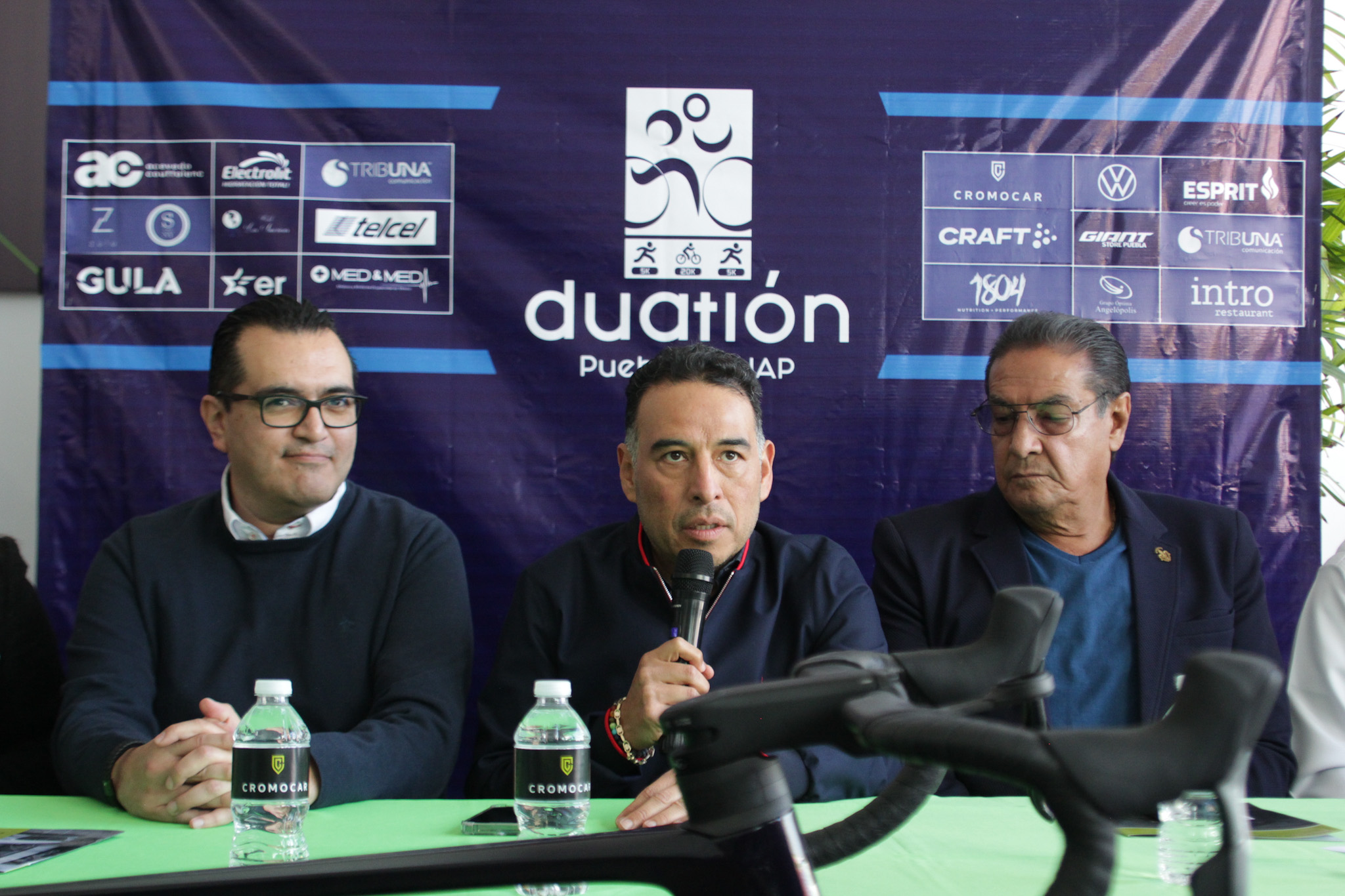 Celebran el lanzamiento del Duatlón Puebla-BUAP en su segunda edición