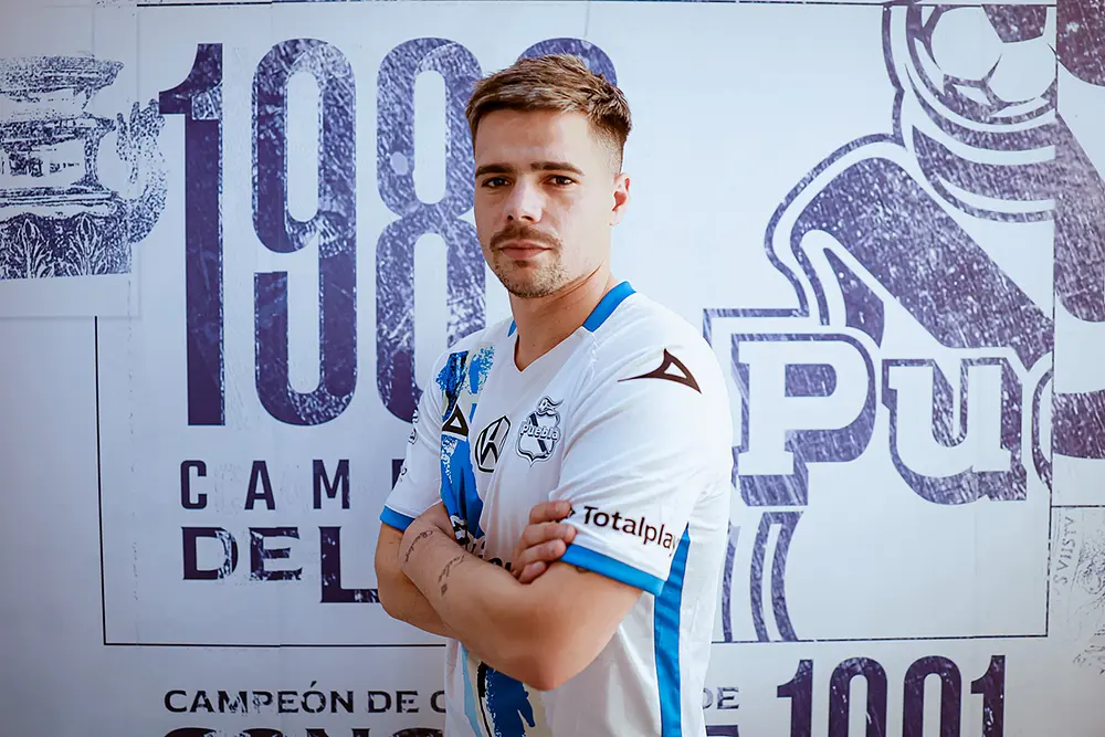 Mathías Tomás, octavo refuerzo del Club Puebla para el Apertura 2026
