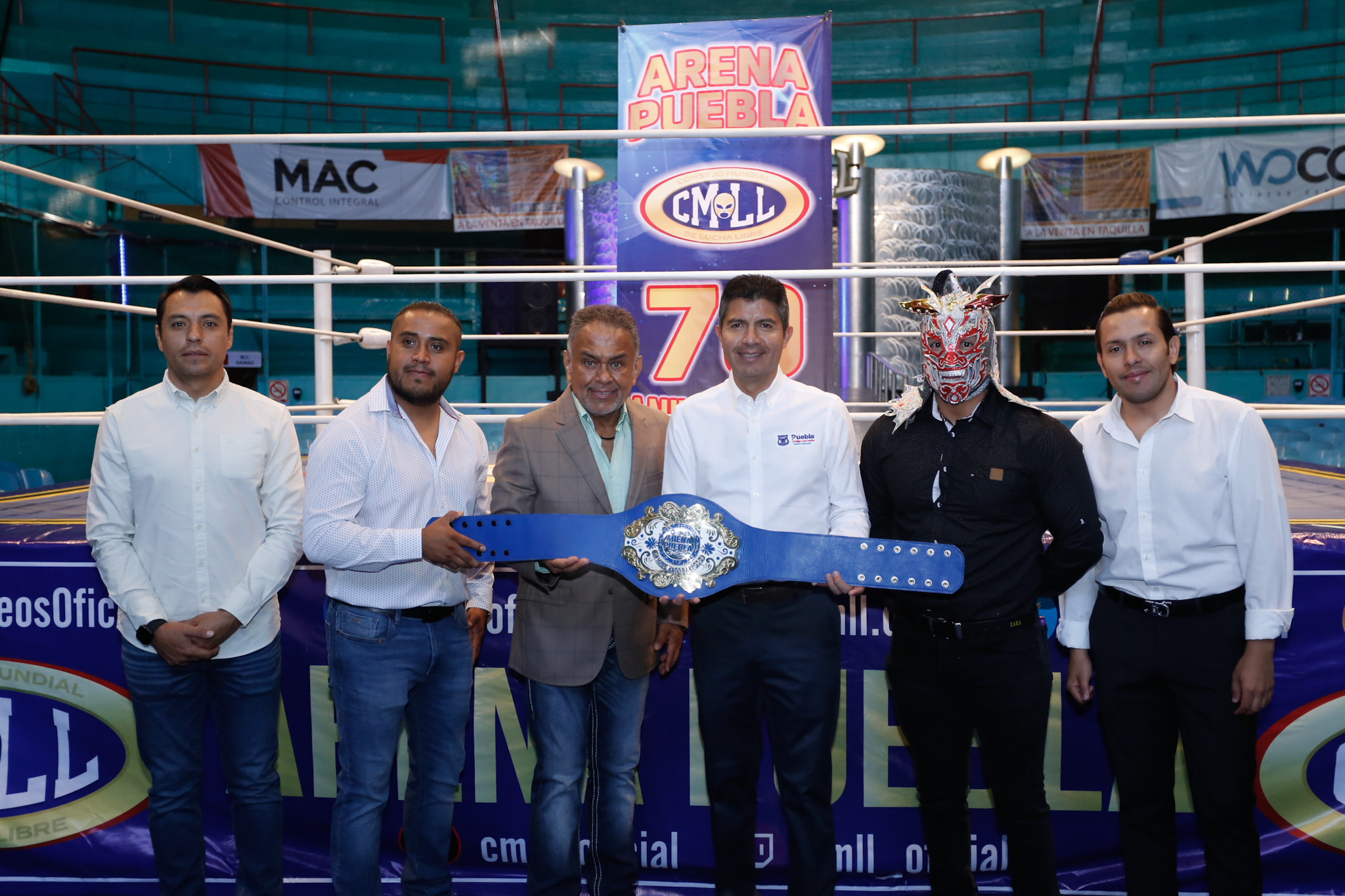 Celebra por todo lo alto la Arena Puebla su 70 aniversario