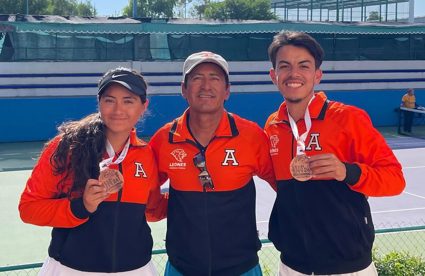 Anáhuac Puebla conquista medalla de bronce en tenis de Universiada Nacional