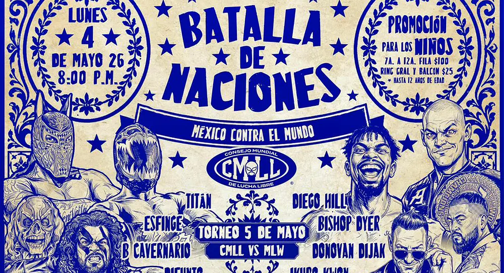 Torneo 5 de Mayo en la Arena Puebla: cartelera HOY lunes 4 mayo
