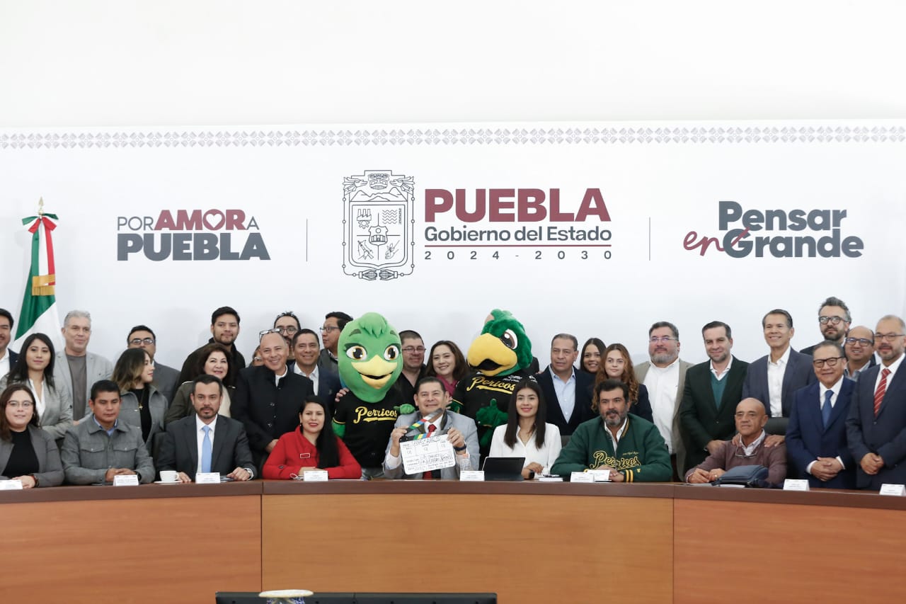 Gobierno estatal y Pericos de Puebla presentan la Liga Metropolitana de Beisbol