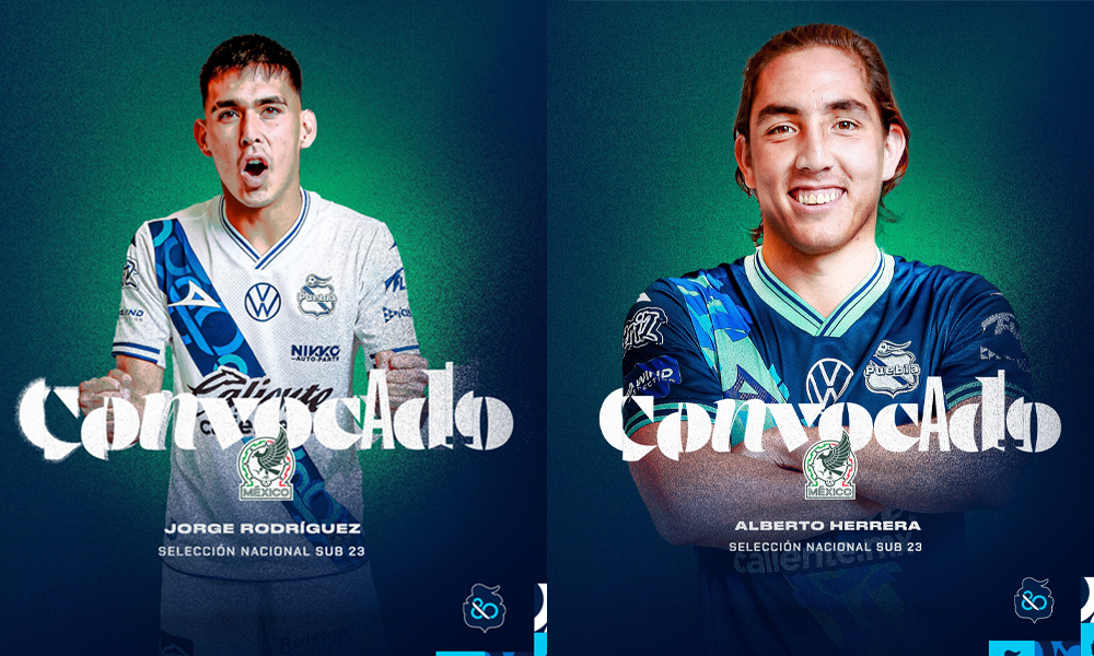 Tri Sub-23 convoca a dos jugadores del Club Puebla