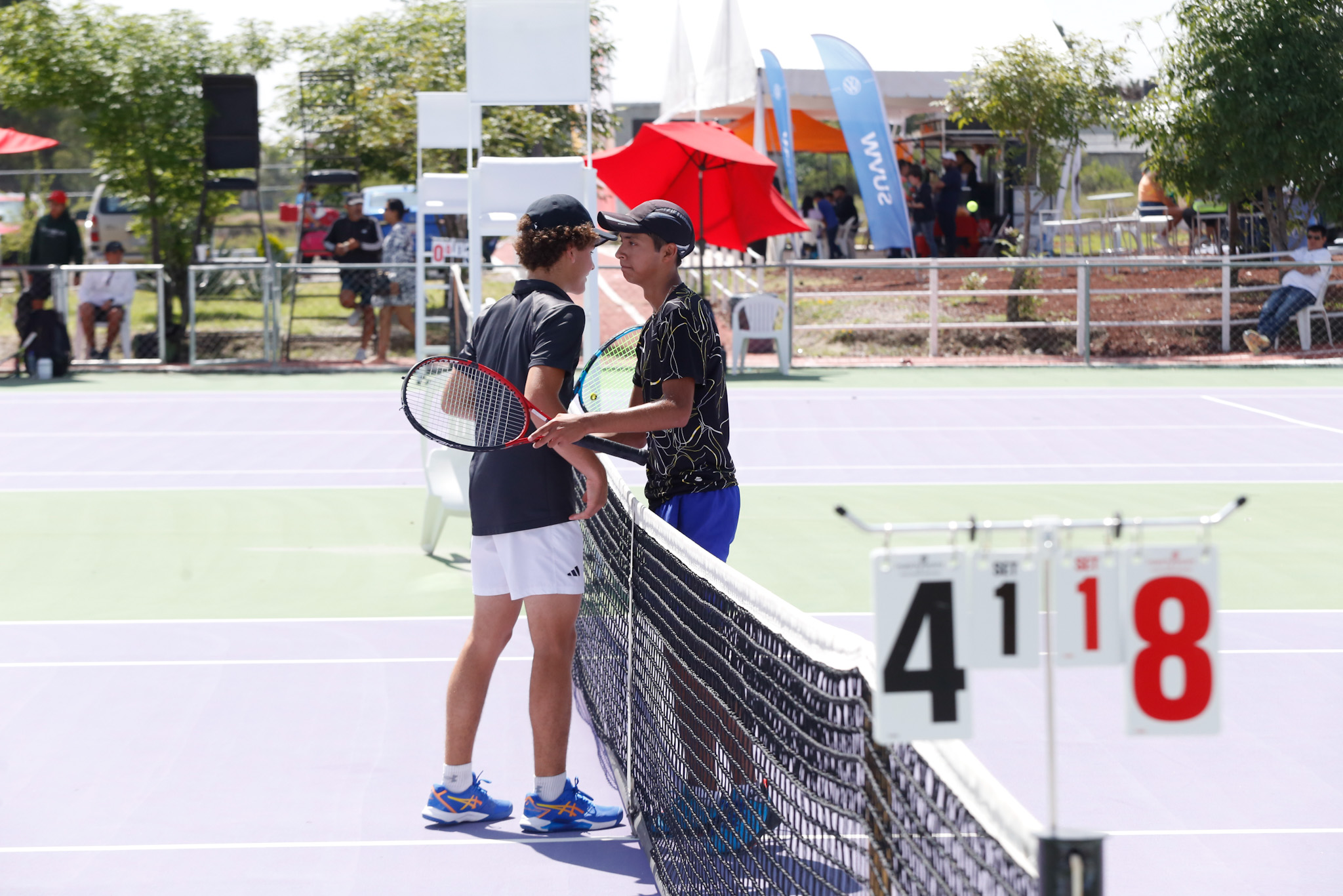 Fernández y Gallina, a la fase final del Nacional Juvenil de Tenis 2024
