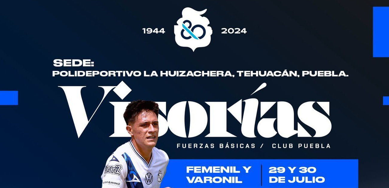 Tehuacán tendrá visorías del Club Puebla; fechas y horarios 