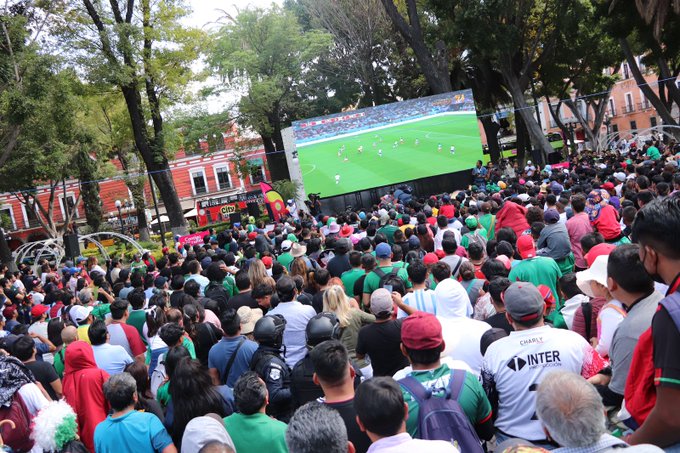 Se vivirá el duelo decisivo del Tri en el zócalo poblano