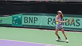 Celebra Nacional de Tenis segundo día de actividades con intensos duelos