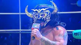 Psicosis pierde la máscara en Triplemania XXXII