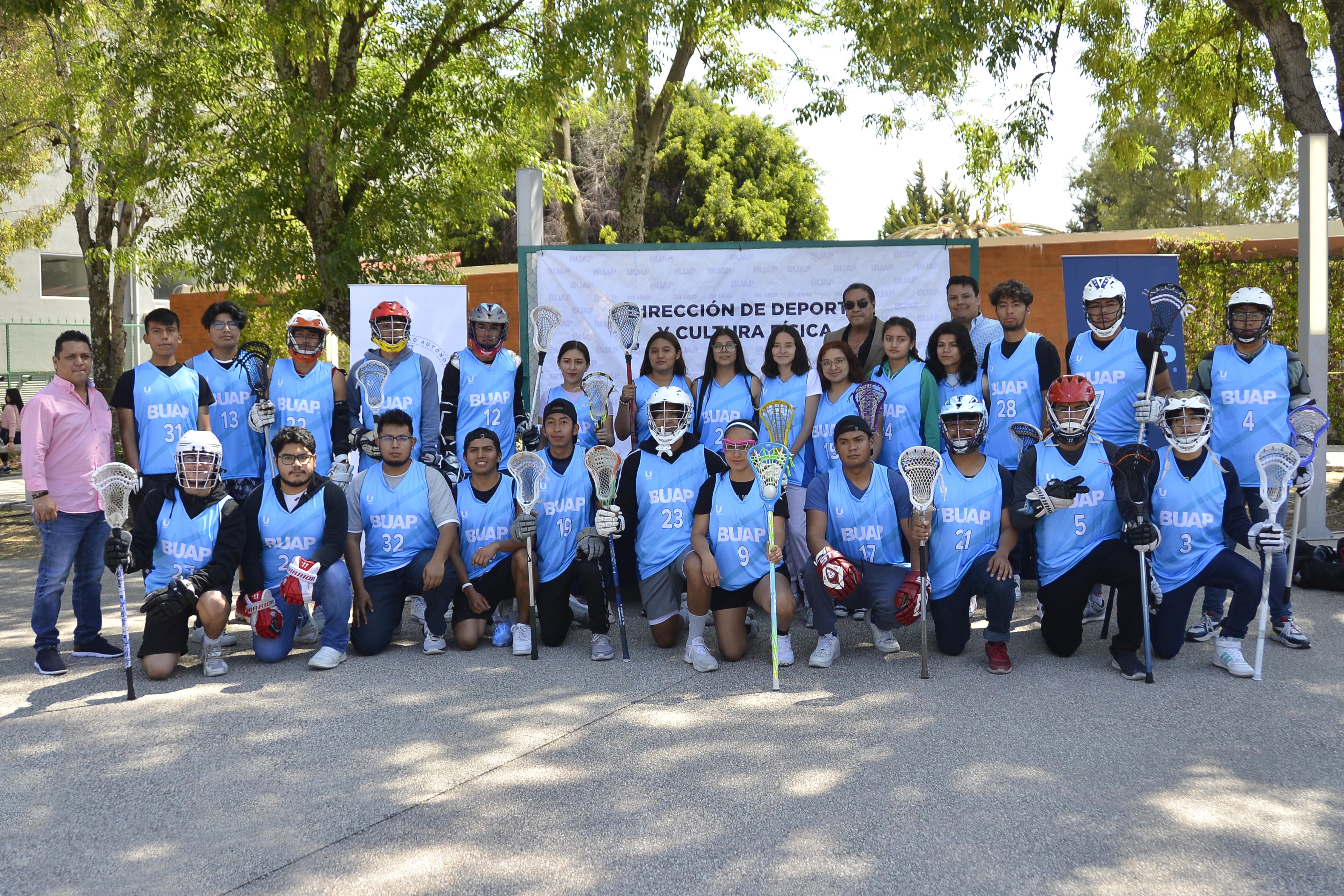 Se declara listo selectivo BUAP de lacrosse para la liga universitaria