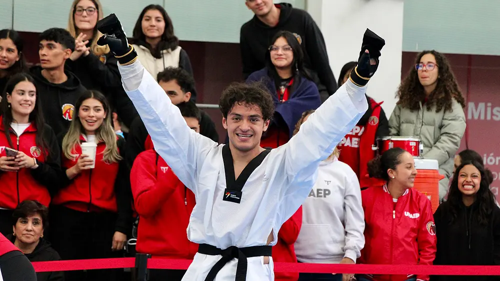 Universidades poblanas destacan en el Nacional de Taekwondo CONADEIP