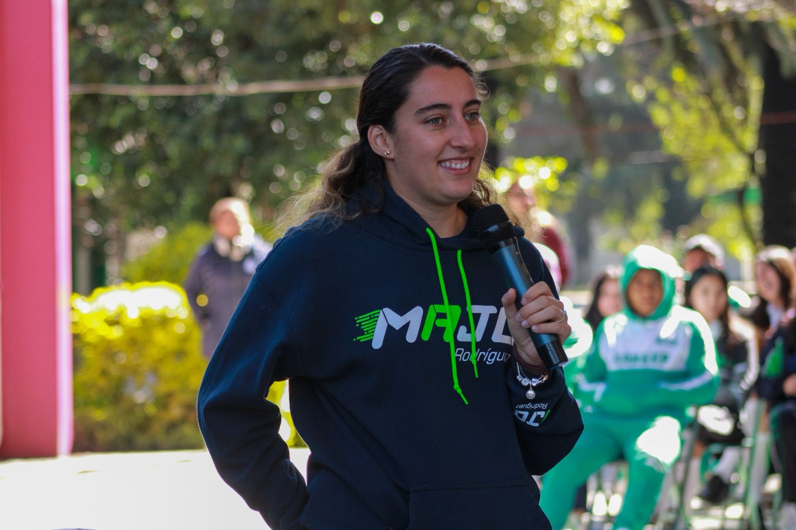 “Majo” Rodríguez e INPODE motivan a jóvenes poblanos con programa “Entre Campeones”