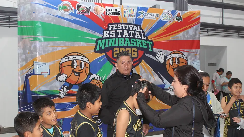 Puebla define a sus representantes para Regional de Minibasket 2026