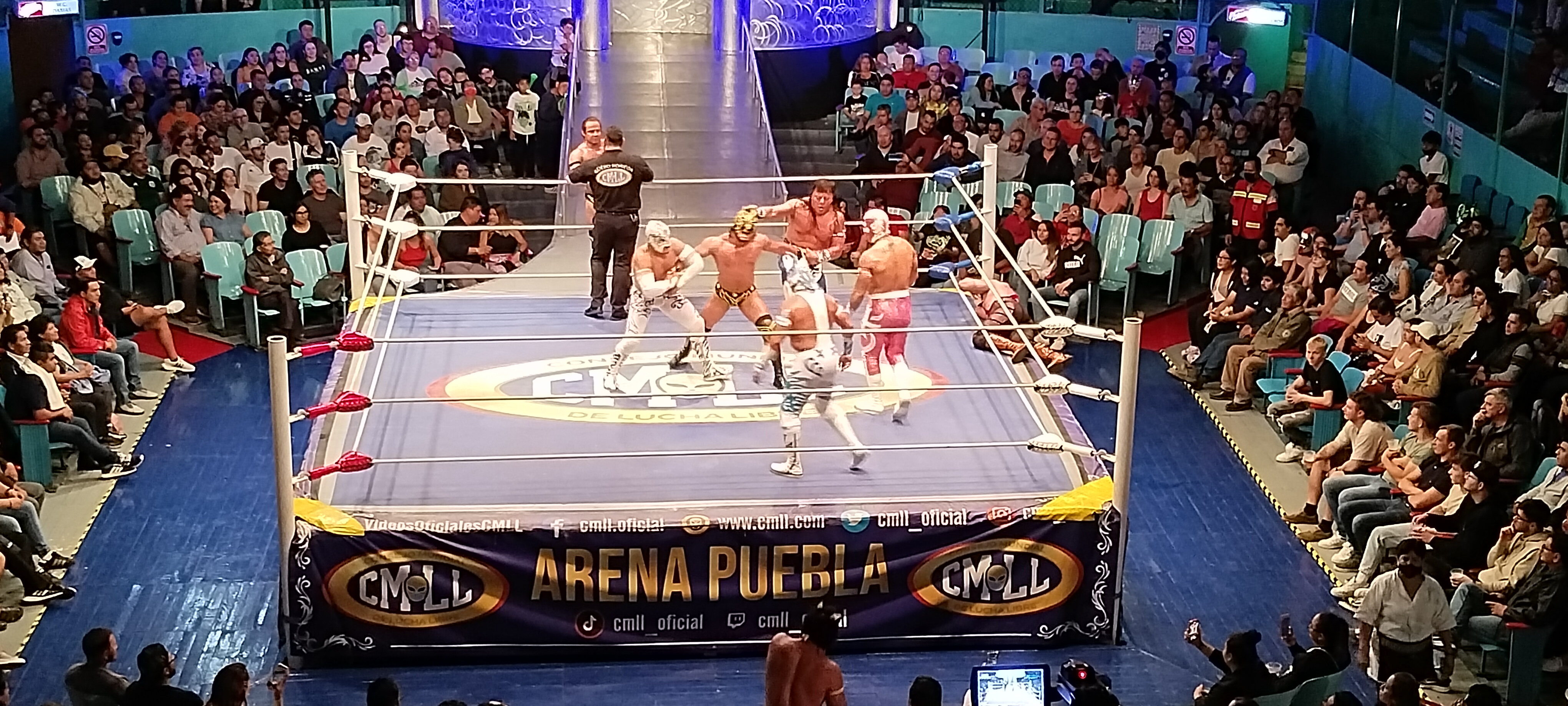 Debut poblano y gran noche de lucha en el templo del dolor