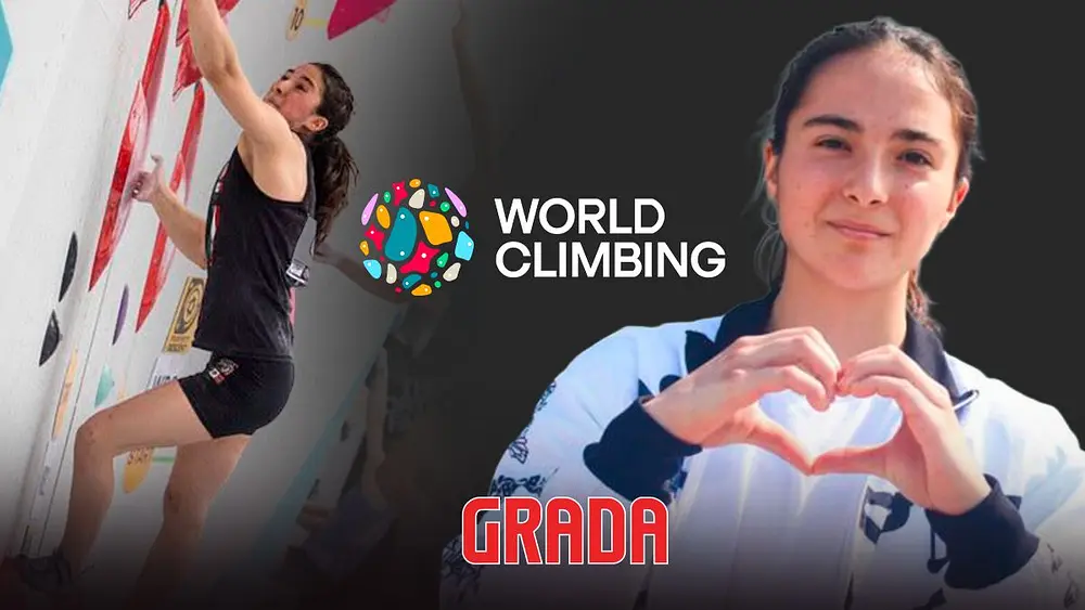 “Majo” Estrada: primera mexicana en semifinales del Mundial de Escalada