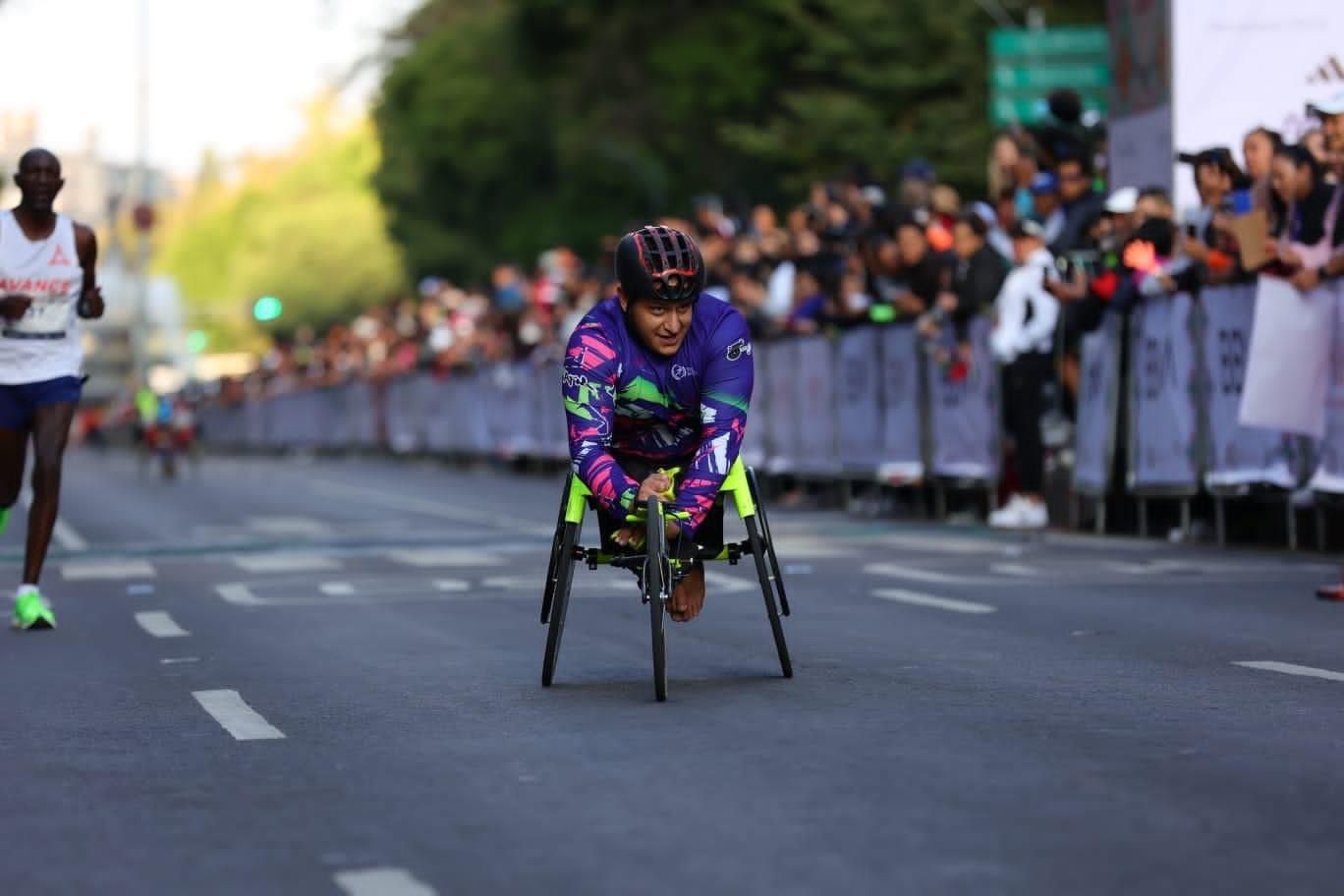 Alan Frías Moreno, paratleta de élite con la meta de Santiago 2023