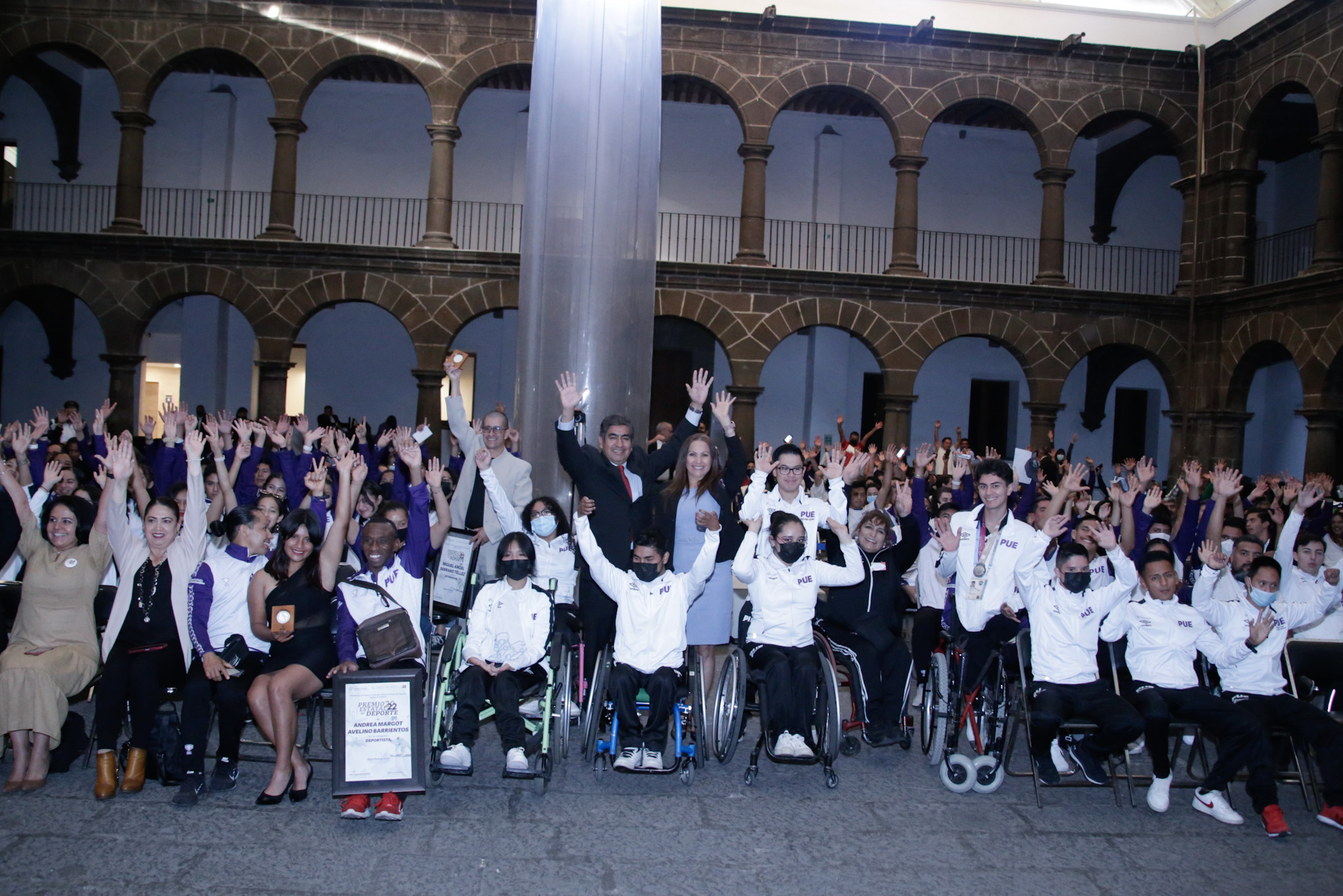 Festeja INPODE a poblanos ganadores del Premio Estatal del Deporte