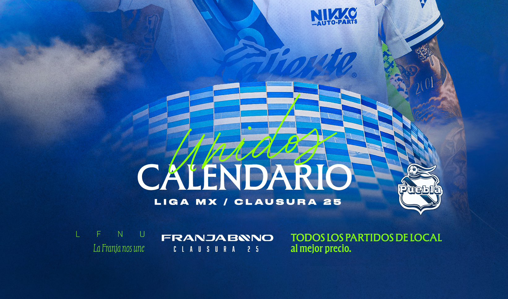 Calendario Club Puebla Clausura 2025: fechas y partidos