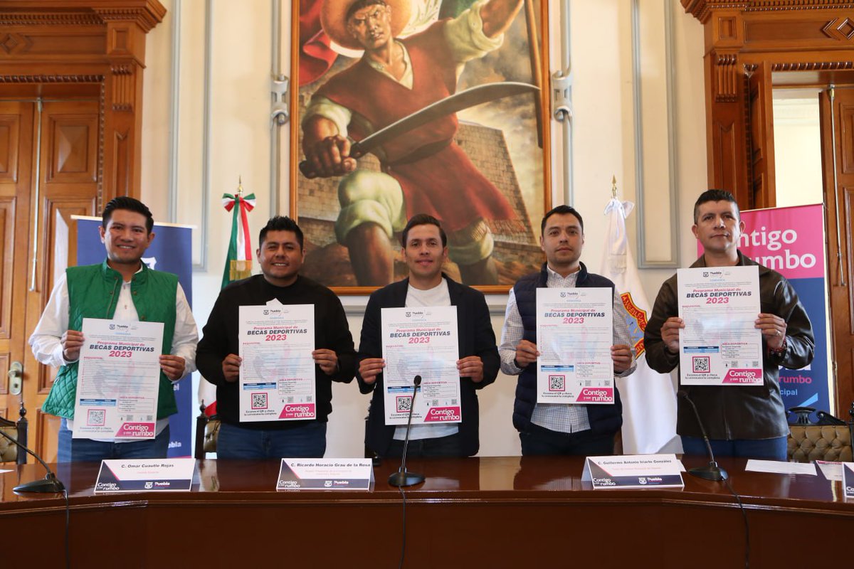 Lanza Ayuntamiento poblano programa de Becas Deportivas 2023