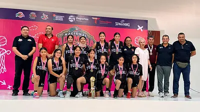 Puebla finalizó en 4º lugar del Nacional ADEMEBA U13 femenil