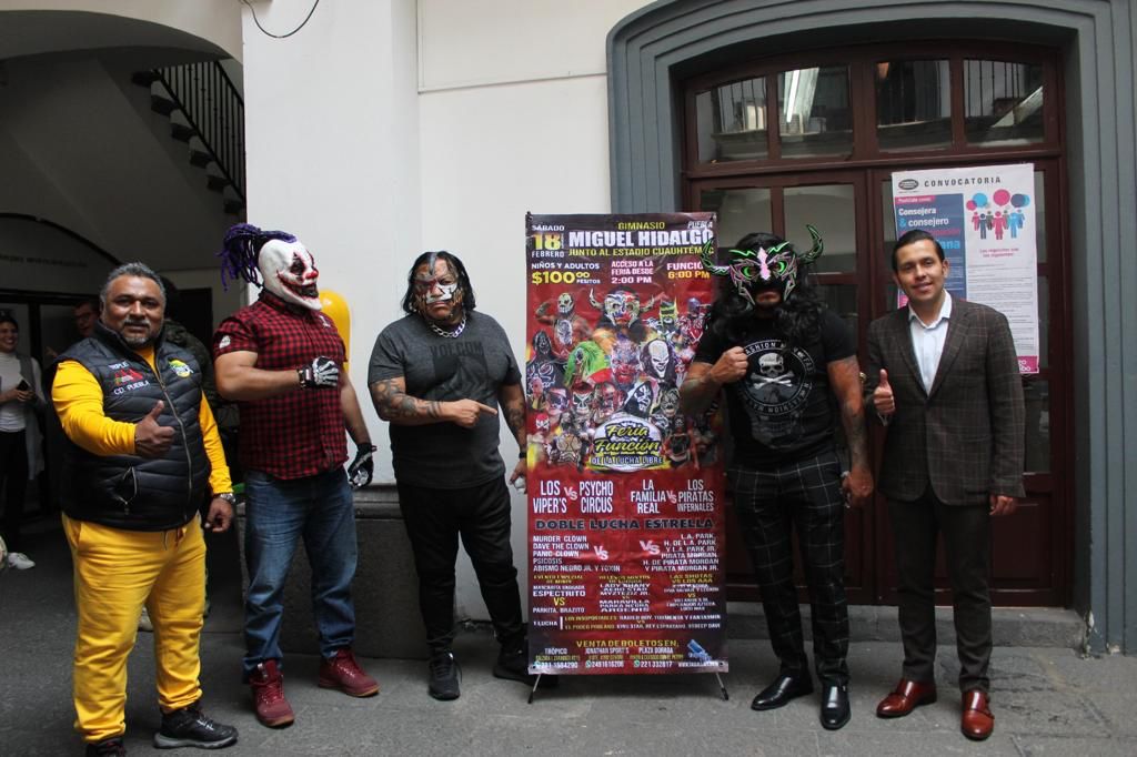 A dos de tres caídas, llega la Feria Función de la Lucha Libre