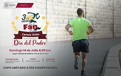 Anuncian en Atlixco la carrera con causa “Soy tu fan Papá”