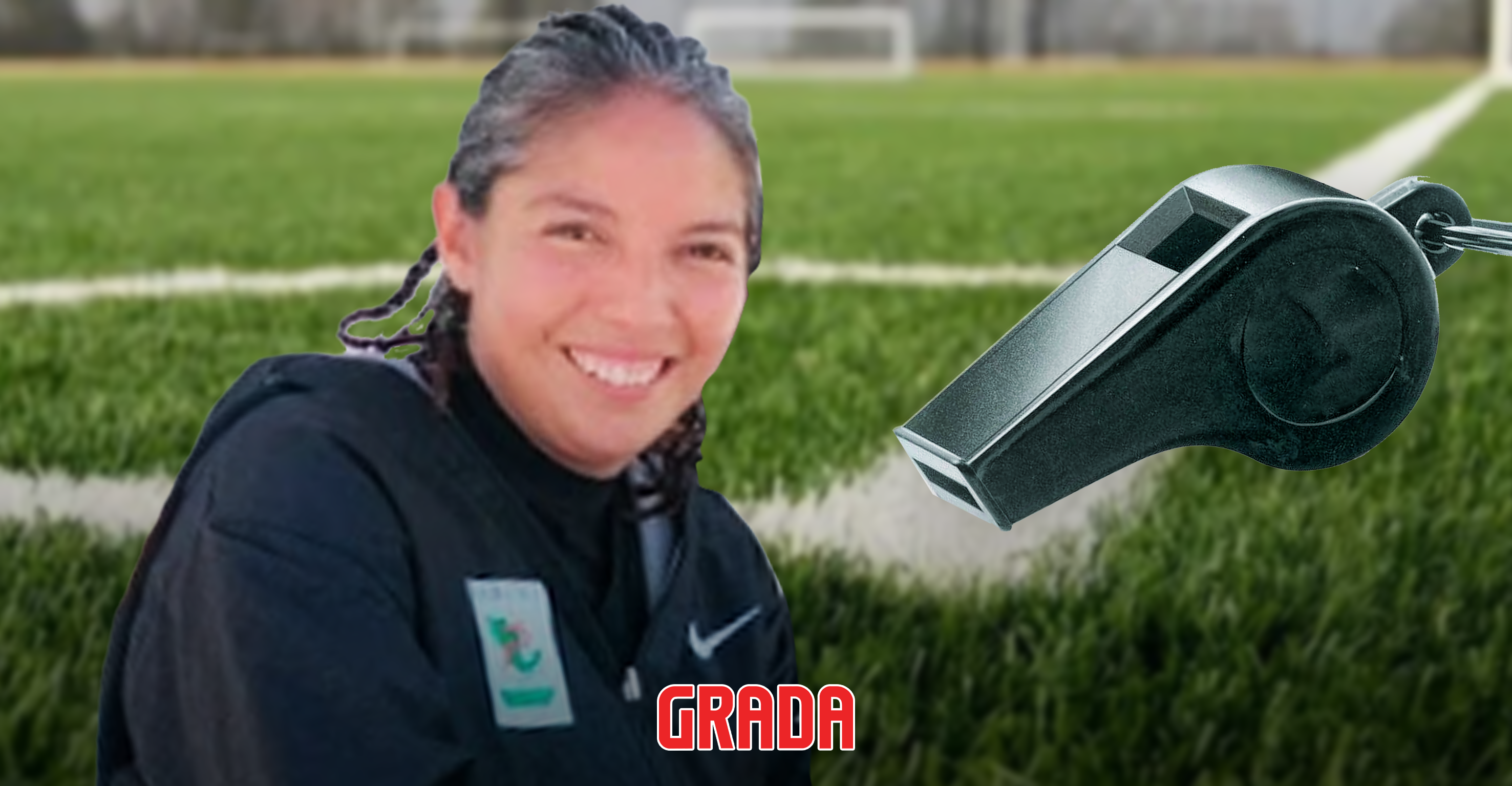 Sandra Ríos, primera árbitra poblana de fútbol adaptado