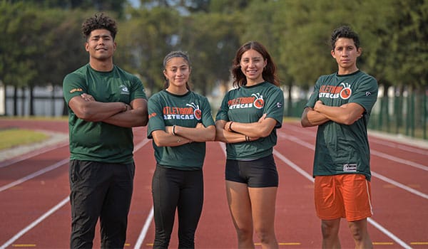 Aztecas de Atletismo destacan en ANUIES 2025